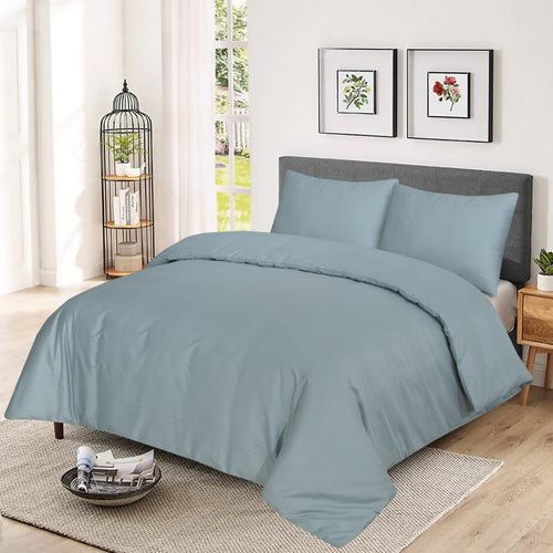 6-Piece Duvet cover set cotton satin 300 Thread