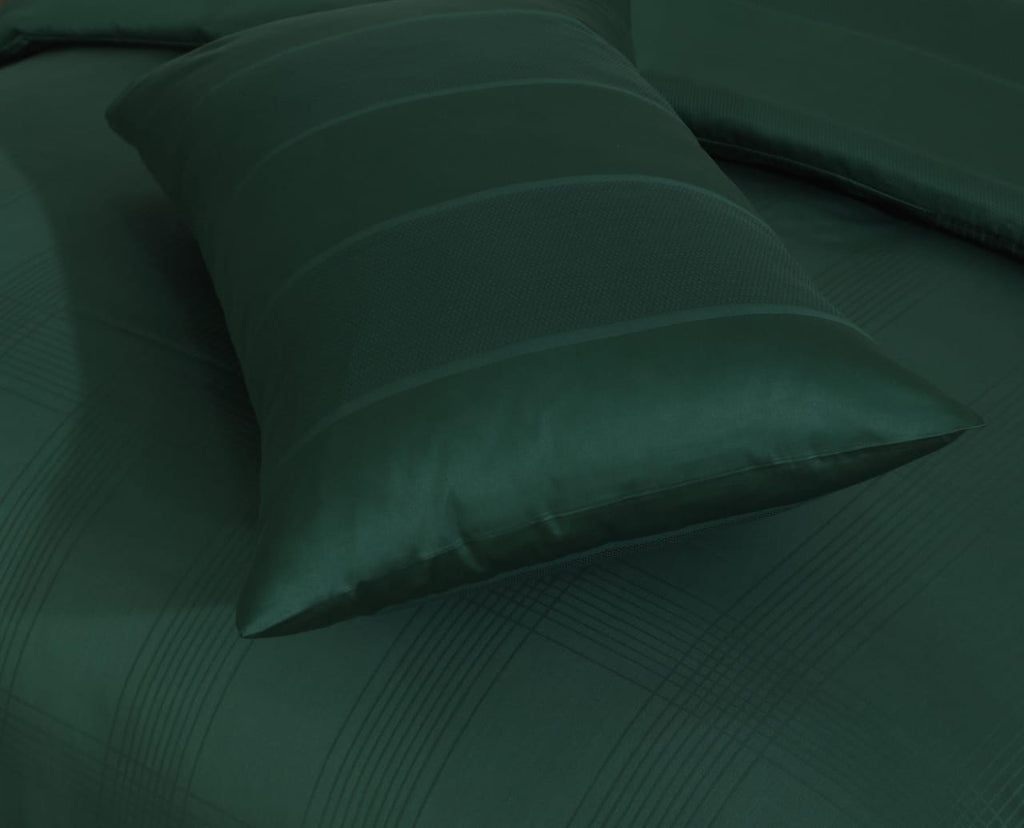 6-Piece Duvet cover set cotton satin 300 Thread