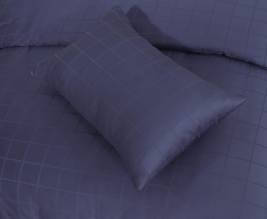 6-Piece Duvet cover set cotton satin 300 Thread