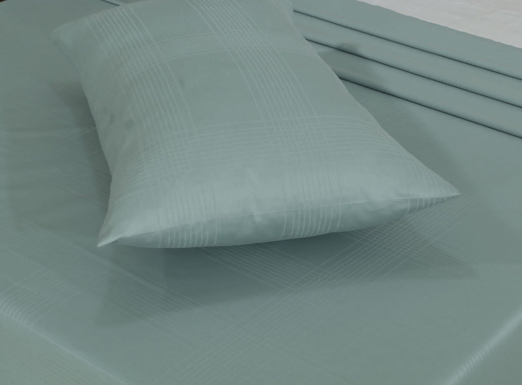 6-Piece Duvet cover set cotton satin 300 Thread