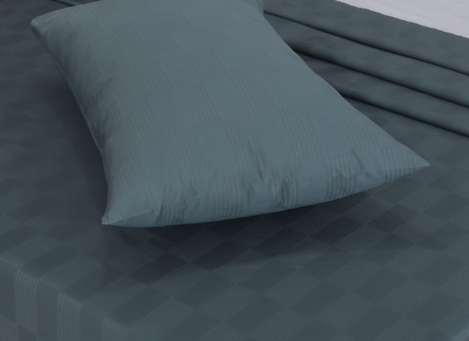 6-Piece Duvet cover set cotton satin 300 Thread