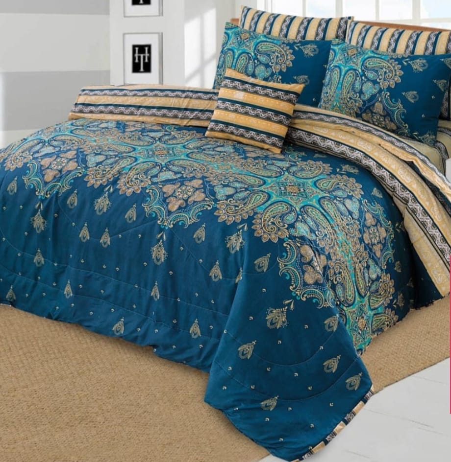 OCEANIC MIST COMFORTER SET 7 PCS