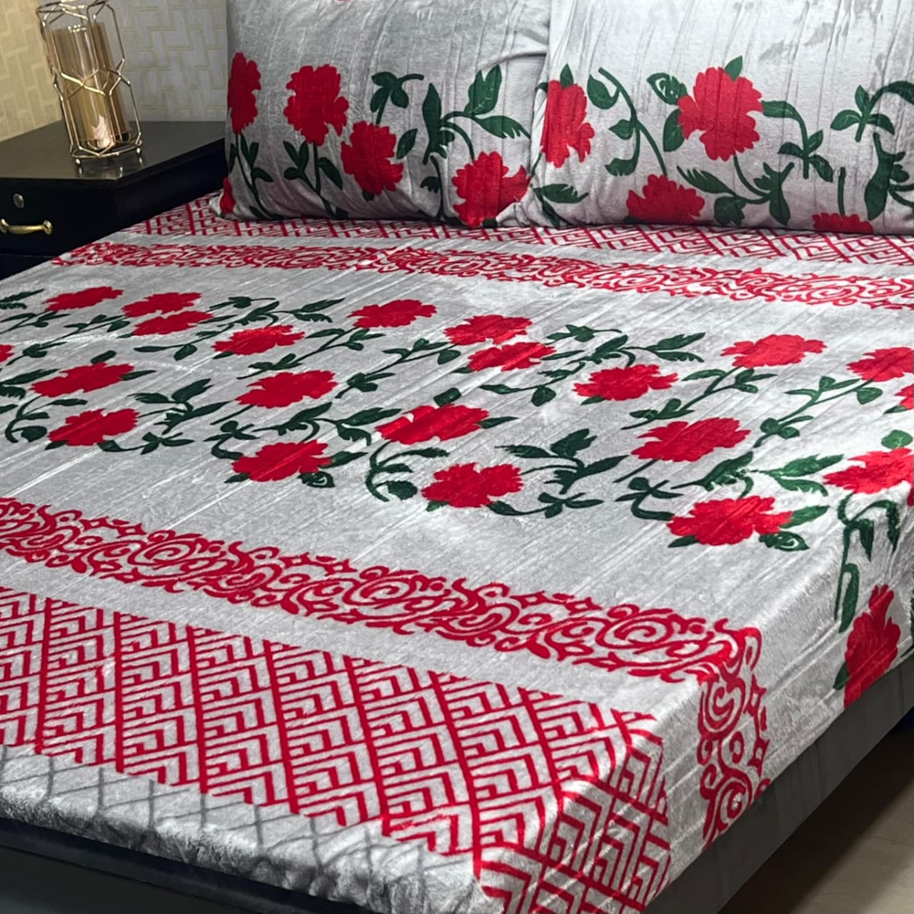 Fleece winter bedsheet 3Pcs