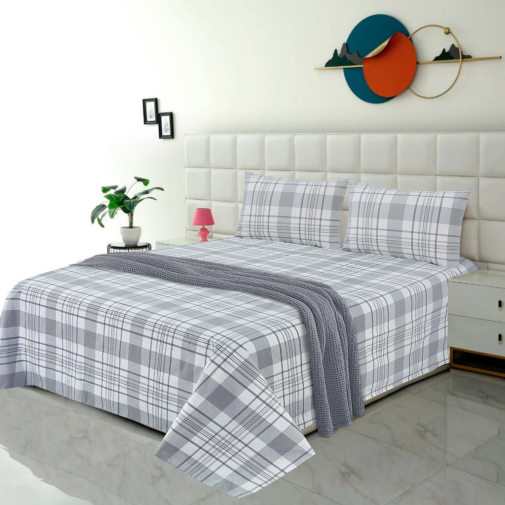 Premium Cotton bedsheet 3 Pcs