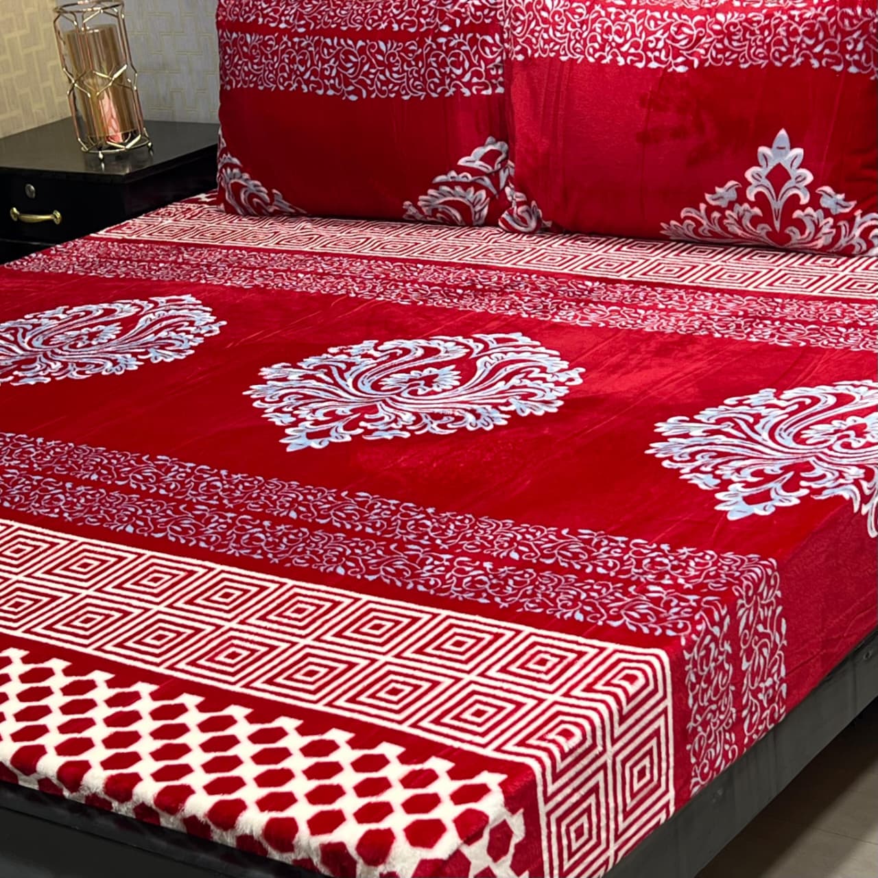 Fleece winter bedsheet 3Pcs