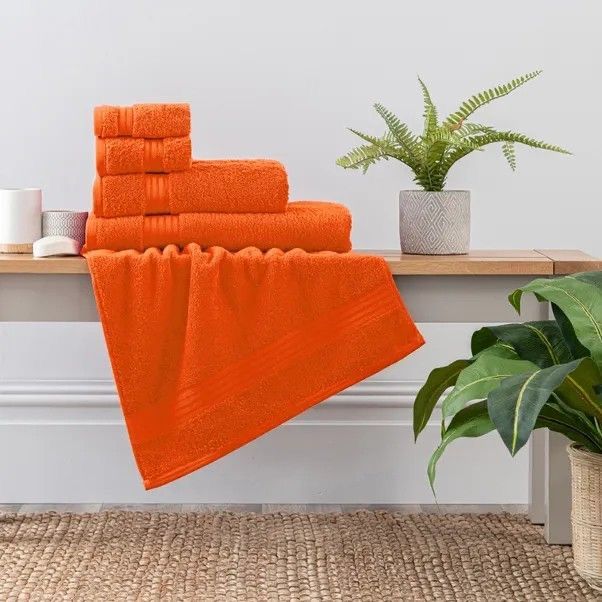 ORANGE COTTON TOWEL