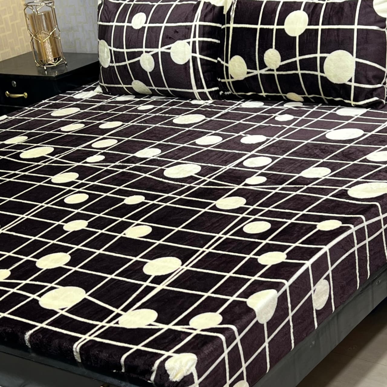 Fleece winter bedsheet 3Pcs