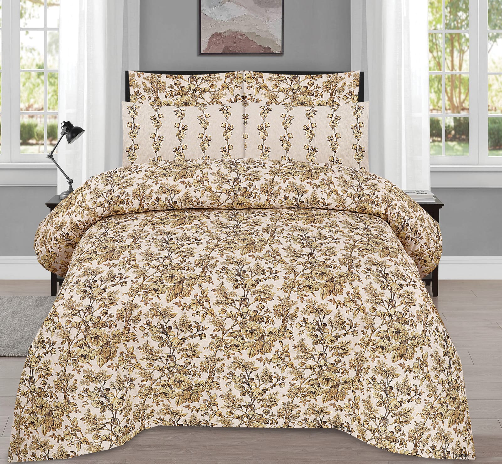 Premium Cotton bedsheet 3 Pcs